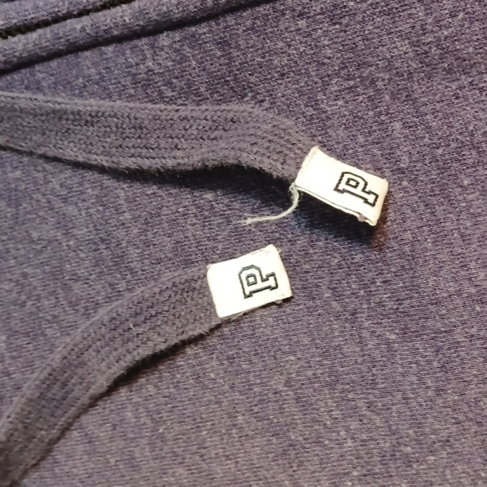 Womans Pink Penn State Purple & Silver  Hoodie Sweat Shirt XS - Picture 11 of 12